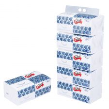 Rút cao cấp kim cương 4 lớp, 100 tờ/gói, 5 gói/lốc