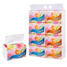 rút cao cấp hoa hồng 3 lớp, 465 tờ/gói, 8 gói/lốc