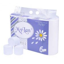 GVS cao cấp hoa cúc (không lõi) 4 lớp, 6 cuộn/dây