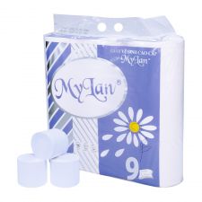 GVS cao cấp hoa cúc (không lõi) 4 lớp, 9 cuộn/dây